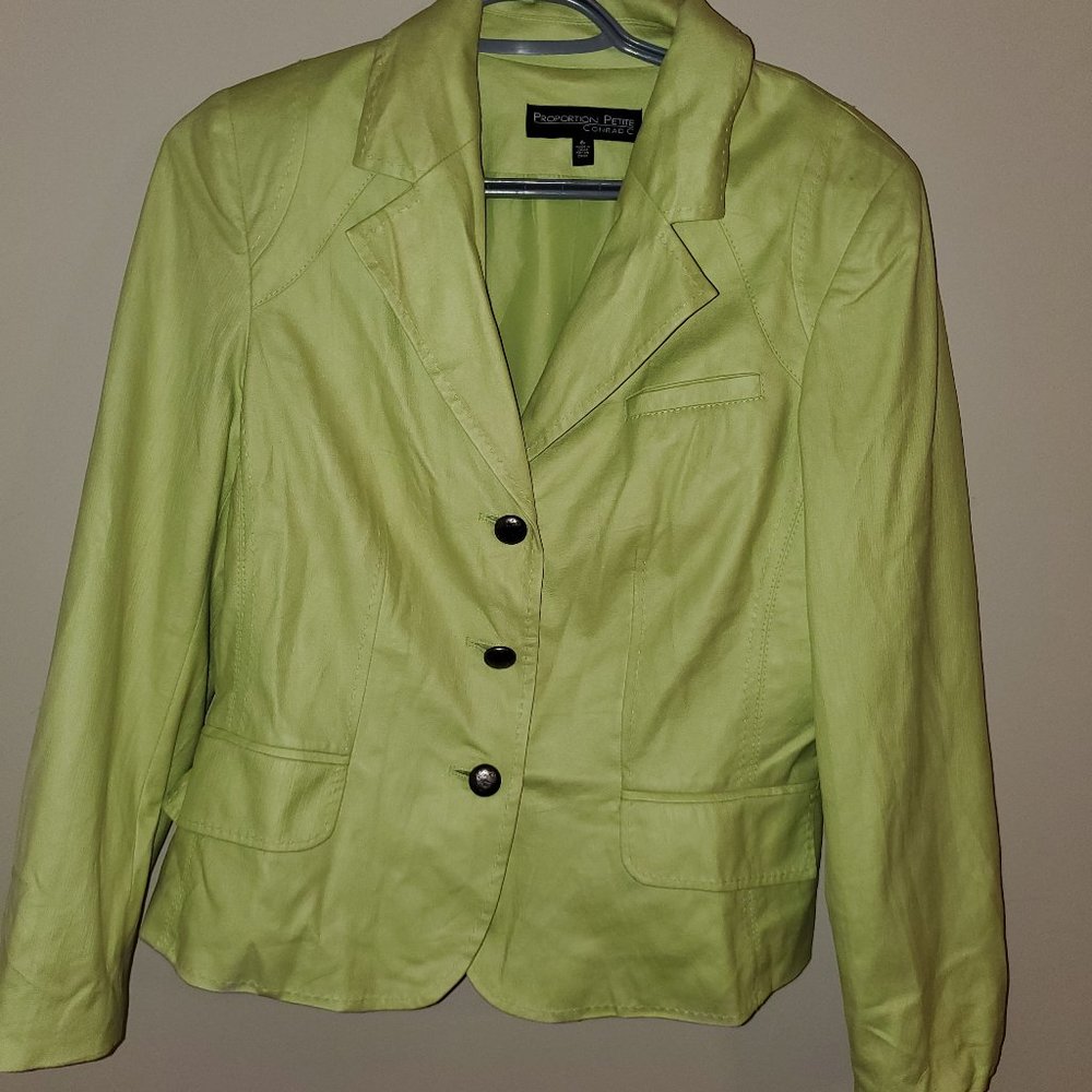 Bright green jacket/blazer